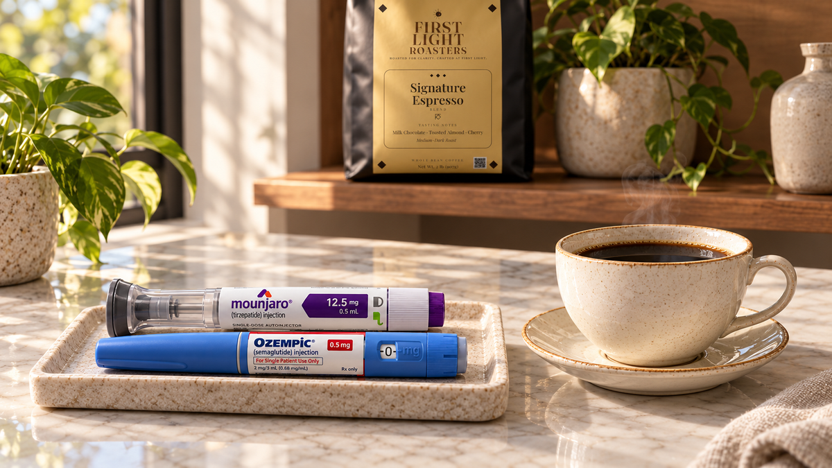 Coffee and GLP-1 Injections: Caffeine, Decaf, and Digestion