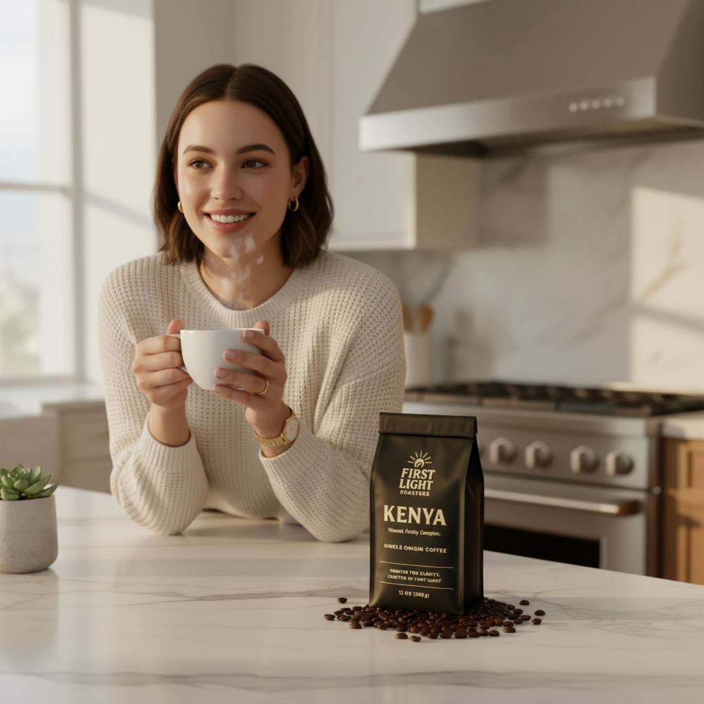 kenya coffee from first light roasters
