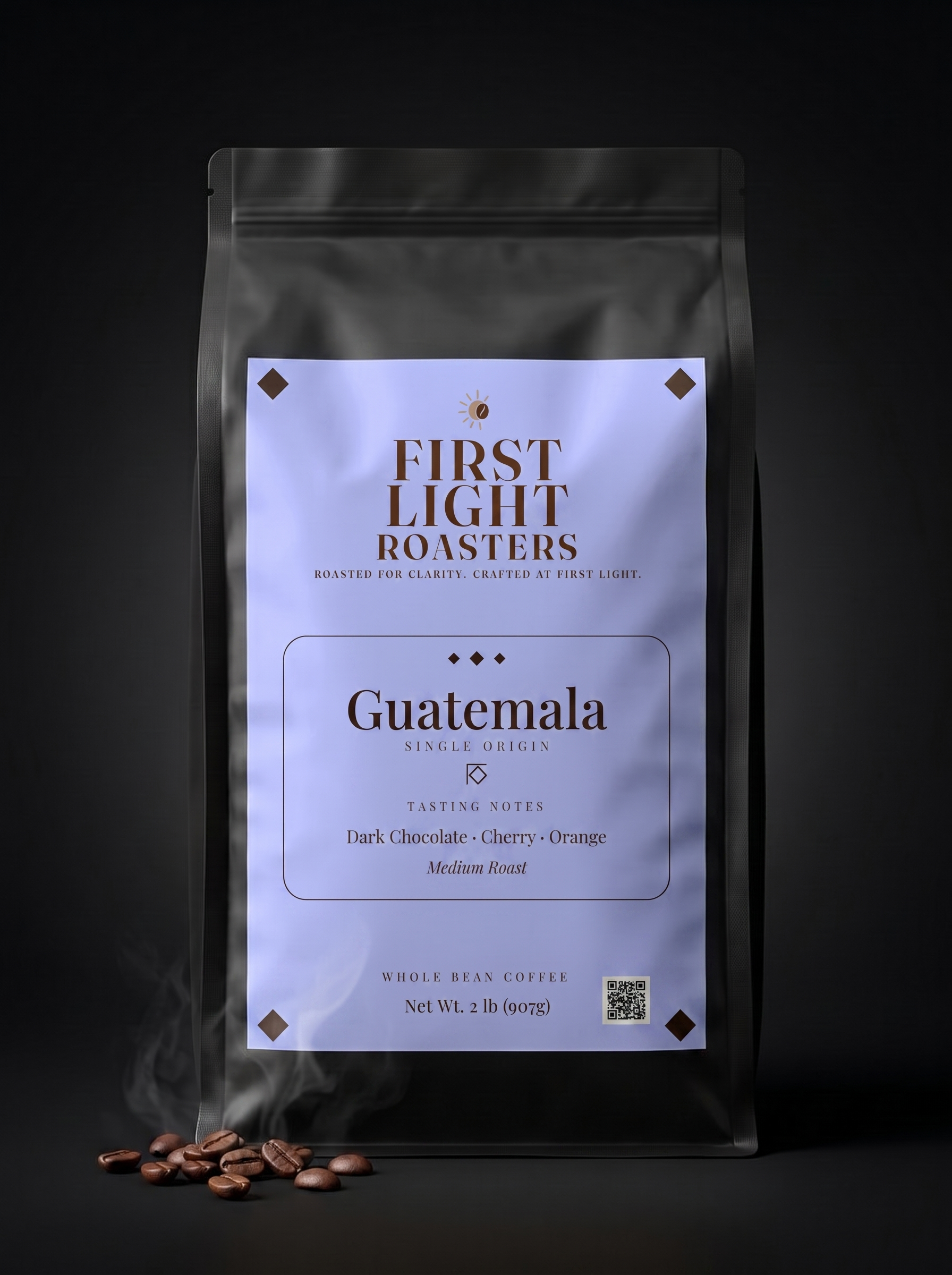 First Light Roasters Guatemala 2 lb coffee bag