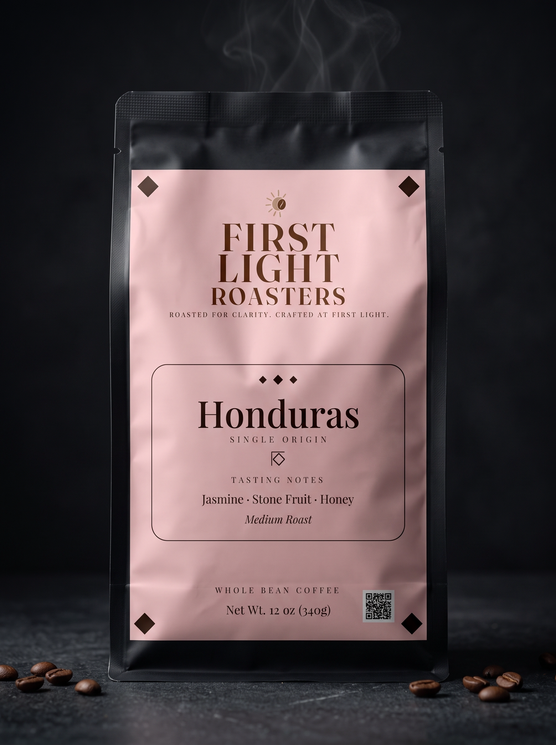 First Light Roasters Honduras 12 oz coffee bag
