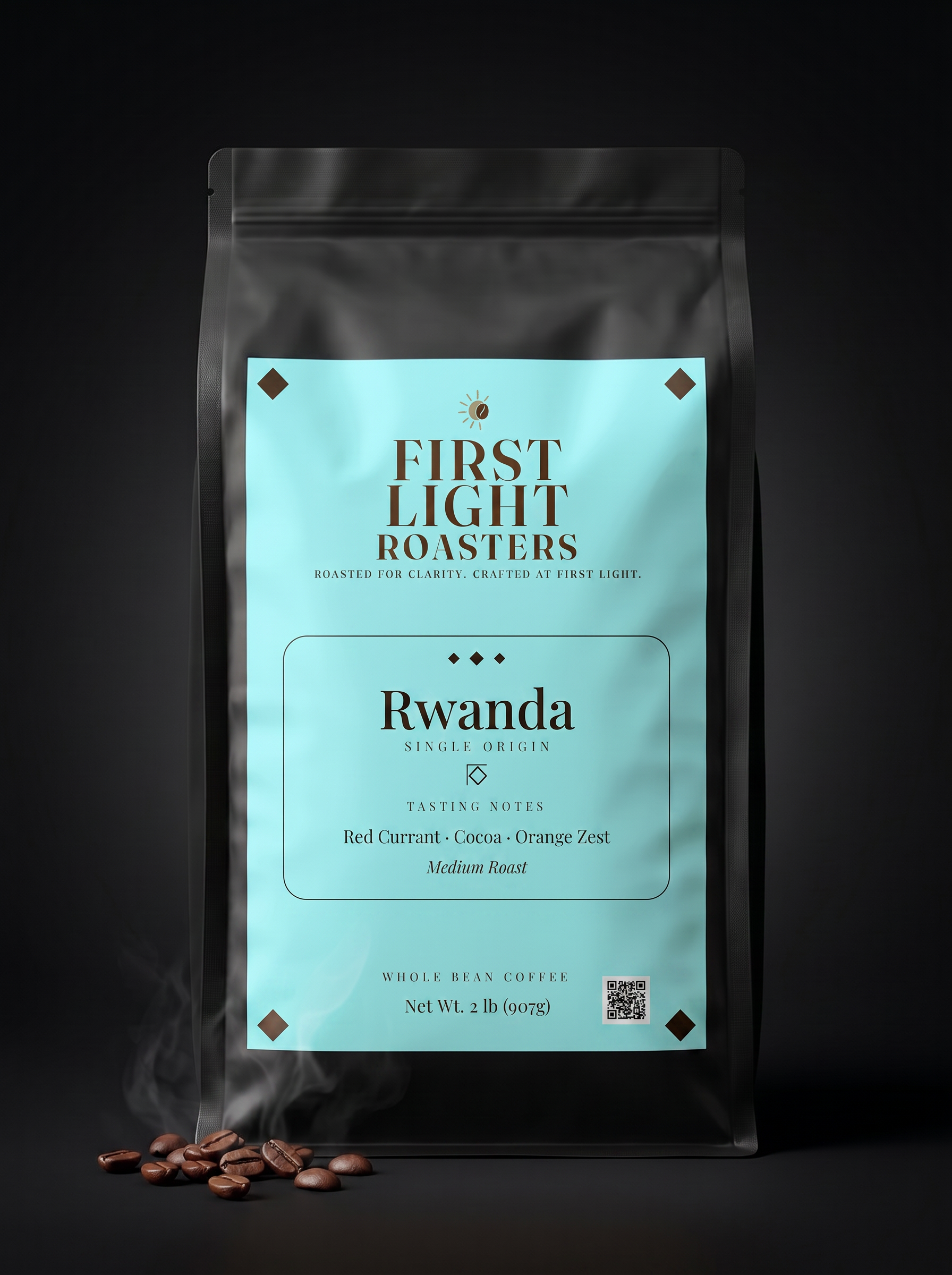 First Light Roasters Rwanda 2 lb coffee bag